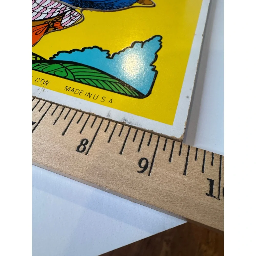 VTG Playskool Sesame Street Grover Hot Air Balloon Puzzle 10pc Frame Tray 315-21
